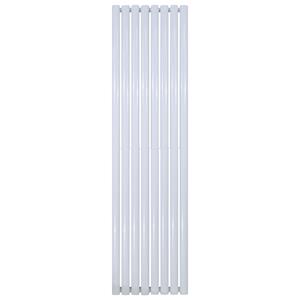 SaniGoods Oval dubbele radiator 60x180cm 2050W wit