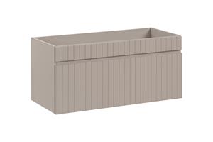 Comad Iconic Cashmere FSC onderkast met ribbelfront 100cm taupe