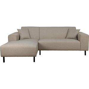 Home affaire Ecksofa ARROS, incl. loser Zierkissen, Maße B/T/H: 235/163/81 cm, auch in Cord