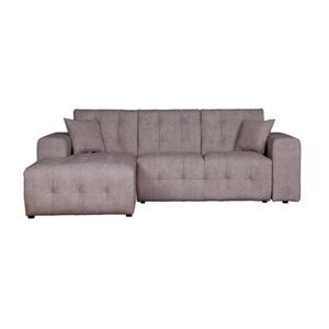 Home affaire Ecksofa "Nosia", incl. 2 Zierkissen, mit feiner Steppung