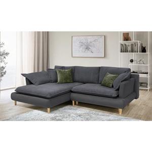 COLLECTION AB Ecksofa "Mandela", mit Bettfunktion und Bettkasten