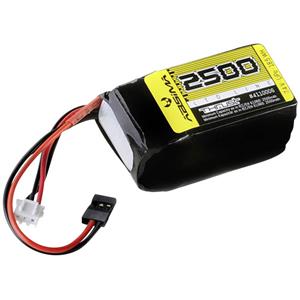 Absima Modellbau-Akkupack (LiPo) 7.4V 2500 mAh Zellen-Zahl: 2 Softcase JR