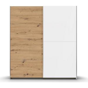 rauch Schwebetürenschrank "Saturn", in schlichtem Design mit Griffleisten aus Metall