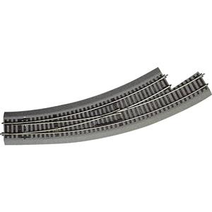 Roco H0 Line (met ballastbed) 42572 Gebogen wissel, Links 1 stuk(s)