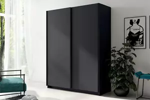 WOONENZO Kledingkast Gose - grijs - (150 cm)