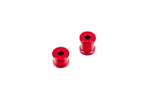Arrma RC Arrma - Aluminum Chassis Brace Spacer Set, Red: EXB (ARA320569)
