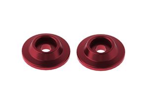 Arrma RC Arrma - Wing Button, Aluminum Red (2) (AR320215)