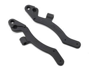 RPM Wing Mounts, Black - Arrma Kraton, Talion, Typhon