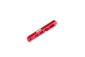 Arrma RC Arrma - Rear Center Aluminum Chassis Brace, 87mm Red: EXB (ARA320566)