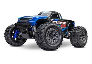 Traxxas Stampede 4x4 BL2-S brushless monster truck RTR - Blauw