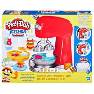 Hasbro F47185L0 - Play-Doh Kitchen Creations, Super Küchenmaschine mit Zubehör, Knetset