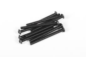 Axial M3x35mm Hex Socket Button Head (Black) (10pcs) (AX31119)