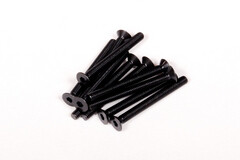 Axial M3x30mm Hex Socket Flat Head (Black) (10pcs) (AXA0151)