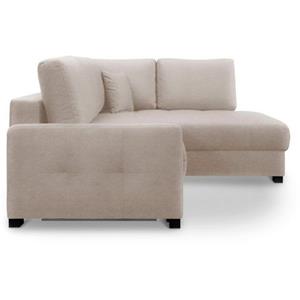 exxpo - sofa fashion Ecksofa, (2 St.), inkl. Boxspring/Federkern-Polsterung, Bettfunktion und Bettkasten