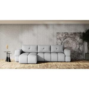 andas Ecksofa EJSTRUP moderne, aufwändige Steppung, auch in Bouclé, verwandelbar in Schlafsofa, incl. Bettfunktion, B/T/H: 362/186/92 cm
