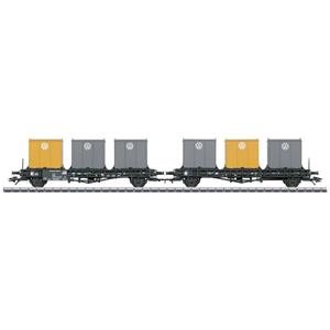 Märklin 46663 H0 Behältertransport-Doppelwagen der DB