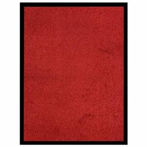 VidaXL Deurmat 60x80 cm rood