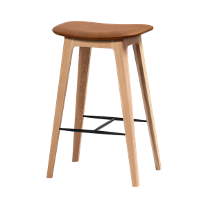 SACKit - Netherlands Nordic Bar Stool - Oak