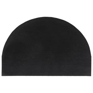 Fußmatte Fußmatte Natur Halbrund 40x60 cm Kokosfaser Getuftet, vidaXL, Andere