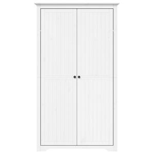 vidaXL Kledingkast BODO 101x52x176,5 cm massief grenenhout wit