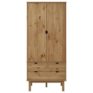 vidaXL Kleiderschrank Kleiderschrank OTTA 76,5x53x172 cm Massivholz Kiefer (1-St)