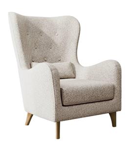 NADUVI Collection Fauteuil Casara bouclé | 