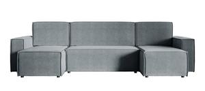NADUVI Collection U-bank Crusado met slaapfunctie chenille | 