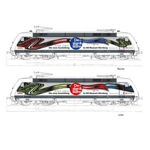 trixh0 TRIX H0 25379 H0 E-Lok BR 101, Design&Bahn der DB AG