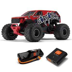 Arrma RC Arrma GORGON 4x2 Mega 550 Truck RTR - Rood