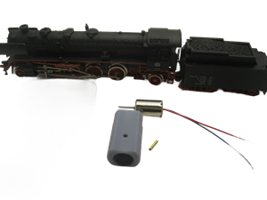 Crazytoys micromotor NA013 motor ombouwset voor Arnold BR 41