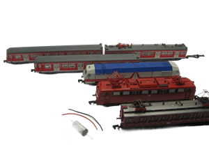 Crazytoys micromotor NA011 motor ombouwset voor Arnold BR 240 DE 1024, DR DRG BR 96, K.Bay.Sts.B. Gt 2 x 4/4, DB BR 150*, DB DRG BR 116 E16, DB DRG ET 88, DB BR 420, US loco S2