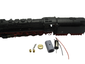 Crazytoys micromotor TRC001C TT motor ombouwset voor Roco BR 44, BR 18, BR 02