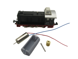 Crazytoys micromotor NM030G N motor ombouwset voor Minitrix  V 36 (Alter Motor)