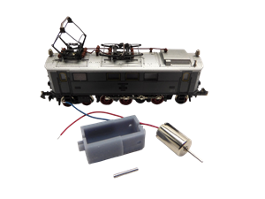Crazytoys micromotor NM037  N motor ombouwset voor Minitrix E 36, EP 3/6