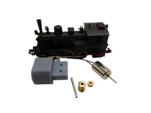 Crazytoys micromotor NA026C motor ombouwset voor Arnold DB, DSB BR 89.7, DR 89.6, DB BR 80, Renfe 030, US Western - Lok (UP, W&A, RG, B&O, N&W, WP, SP, SF, Wabash)