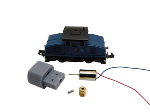 Crazytoys micromotor NA025G motor ombouwset voor Arnold E 69, BR 169