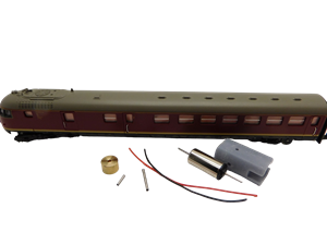 Crazytoys micromotor NA036F motor ombouwset voor Arnold VT 08, BR 613