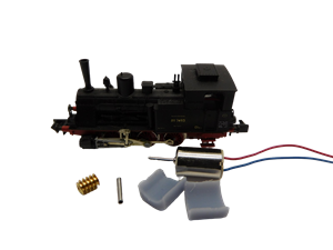 Crazytoys micromotor NA034G motor ombouwset voor Arnold DR BR 89.6, DB SJ BR 89.7, KPEV T3, Bentheimer Eisenbahn T3
