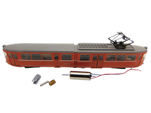 Crazytoys micromotor NA040G motor ombouwset voor Arnold GT 6, Tram, Straßenbahn