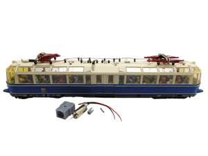 Crazytoys micromotor HR032G motor ombouwset voor Roco  BR 491, ET 91, Gläserner Zug, SBB Ee 3/3