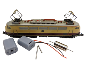 Crazytoys micromotor NM042 motor ombouwset voor Minitrix E 03