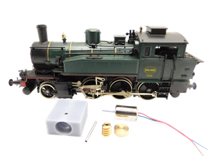 Crazytoys micromotor HLI001C motor ombouwset voor Liliput DB/DRG BR 91, KPEV T93, ÖBB Rh 691, NS 7501, SNCF 130 TA, SNCB reeks 93