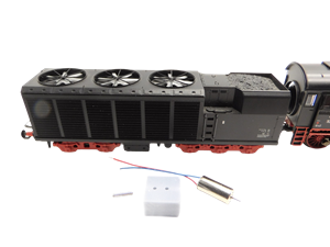 Crazytoys micromotor HMT009 motor ombouwset voor Märklin / Trix BR 52, BR 53 Fan / Lüfterantrieb