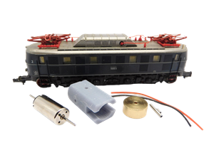 Crazytoys micromotor NA045F motor ombouwset voor Arnold E 19 new Motor