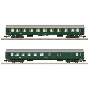 MiniTrix 18251 N 2er-Set Personenwagen der CD