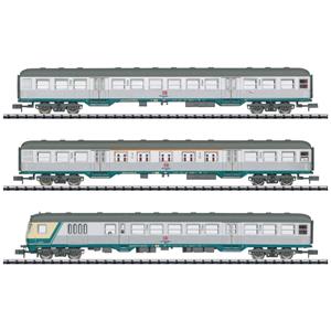 18263 N set wagons zilver van de DB AG, MHI