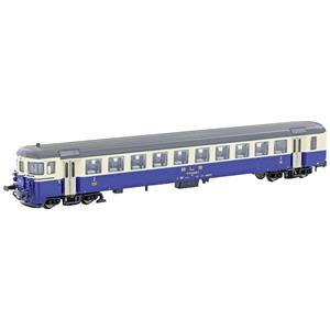 Hobbytrain H23943 N pendeltrein-stuurwagen BT crème/blauw van de BLS