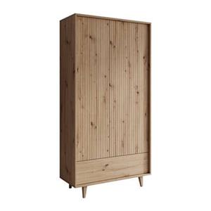meubella Kledingkast Fuzeta - Eiken - 92 cm