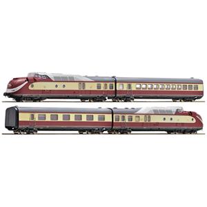 Roco 7710002 H0 4er-Set Gasturbinentriebzug BR 602 der DB