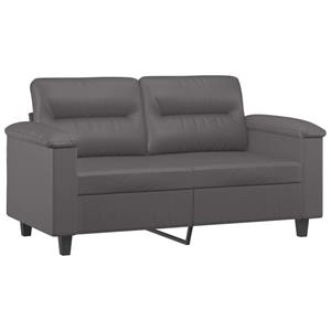 Vida XL 2-delige Loungeset met kussens kunstleer grijs SKU: 3202364